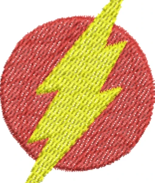 Visualização da Matriz de Bordado Símbolo Flash 02