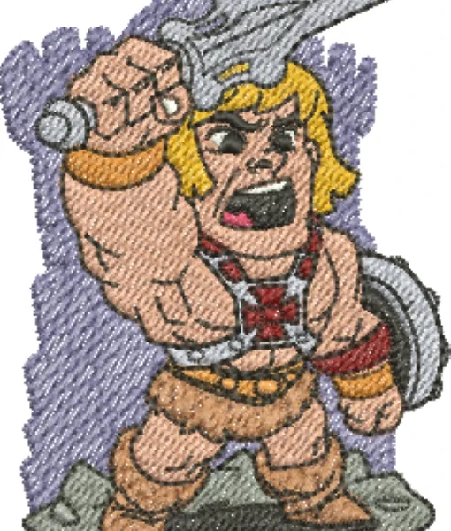 Visualização da Matriz de Bordado He-man 03