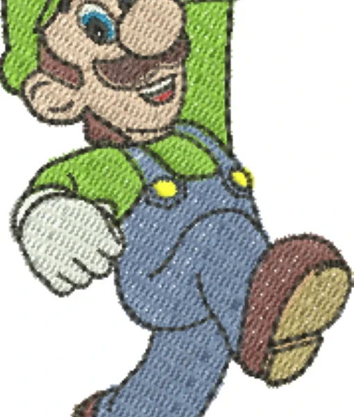 Visualização da matriz de bordado Luigi 00