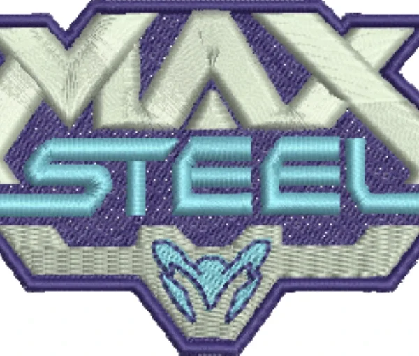 Visualização da Matriz de Bordado Símbolo Max Steel