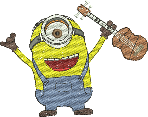 Matriz de bordado minions 11