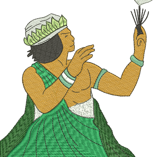 MATRIZ DE BORDADO Ossanha 155 - Três Tamanhos