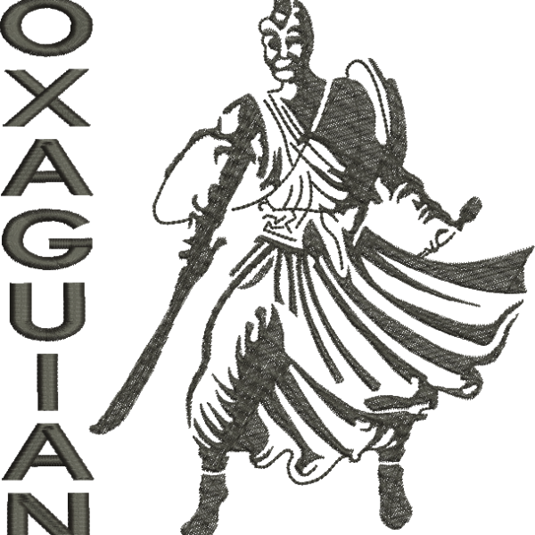 matriz de bordado Oxaguian 159 - Três Tamanhos