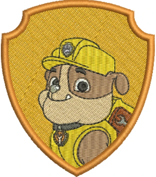 Visualização da Matriz de Bordado Rubble 01