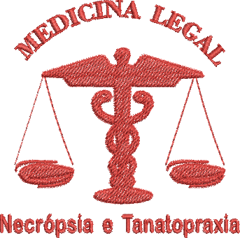 matriz de bordado Medicina Legal 181