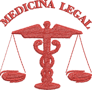 matriz de bordado Medicina Legal 182