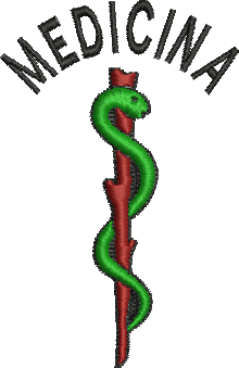 matriz de bordado Medicina 187