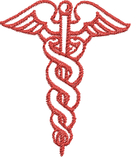 matriz de bordado Medicina 188