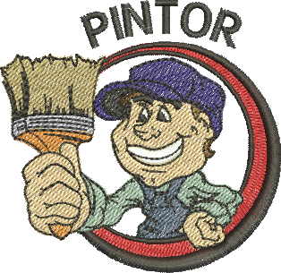 matriz de bordado Pintor 239