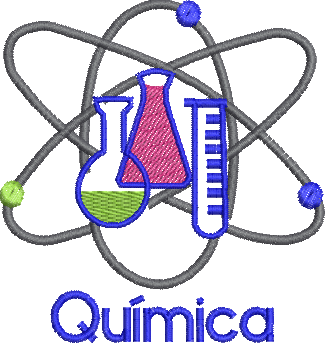 matriz de bordado Química 258