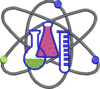 matriz de bordado Química 261