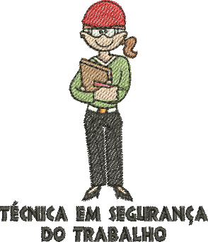 matriz de bordado Segurança do Trabalho 274
