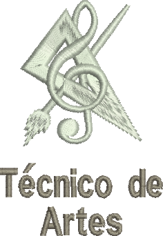 matriz de bordado Técnico de Artes 28