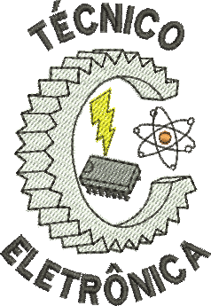 matriz de bordado Técnico em Eletrônica 285