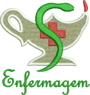 matriz de bordado Enfermagem 296