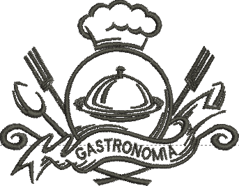 matriz de bordado Gastronomia 307