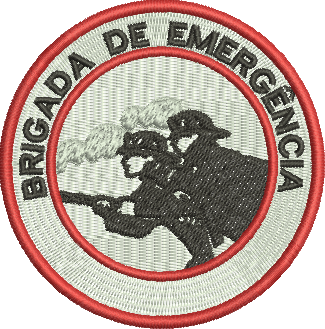 matriz de bordado Brigada de Emergência 314