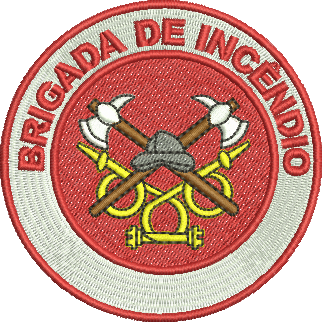 matriz de bordado Brigada de Incêndio 316