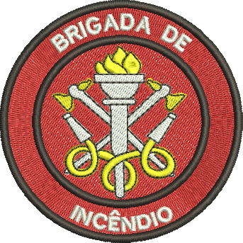 matriz de bordado Brigada de Incêndio 317