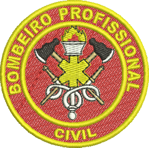 matriz de bordado Brigadista Profissional Civil 318