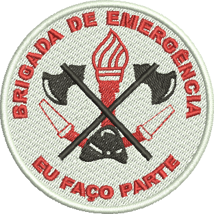 matriz de bordado Brigada de Emergência 319