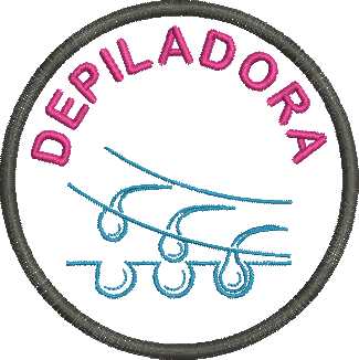 matriz de bordado Depiladora 344