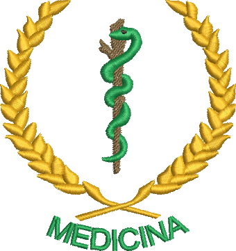 matriz de bordado Medicina 376