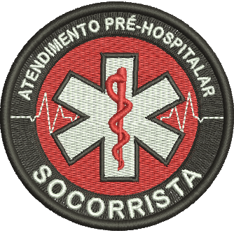 matriz de bordado Atendimento Pré Hospitalar - Socorrista 387