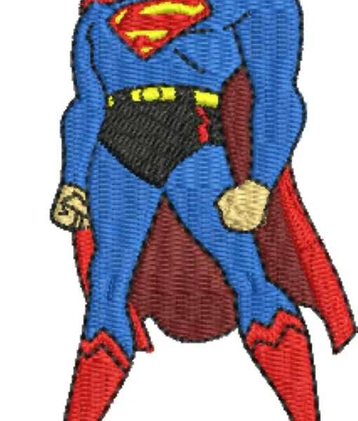 Visualização da Matriz de Bordado Superman 06