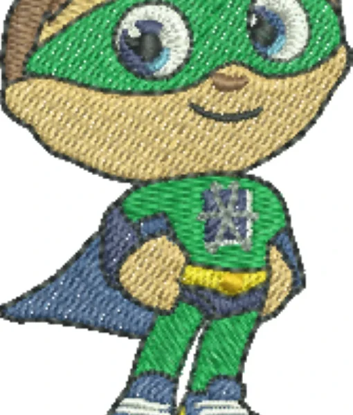 Visualização da Matriz de Bordado Super Why