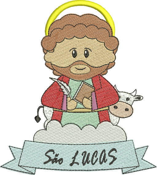 Matriz de Bordado São Lucas