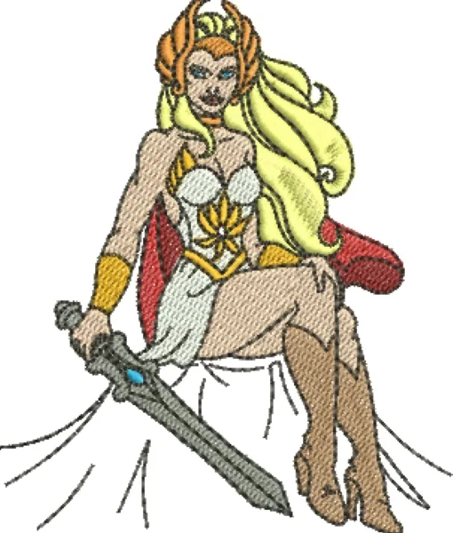 Visualização da Matriz de Bordado She-ra 01