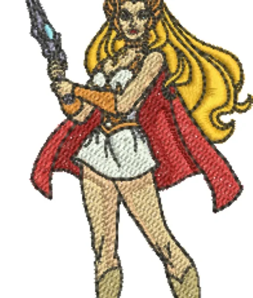 Visualização da Matriz de Bordado She-ra 02