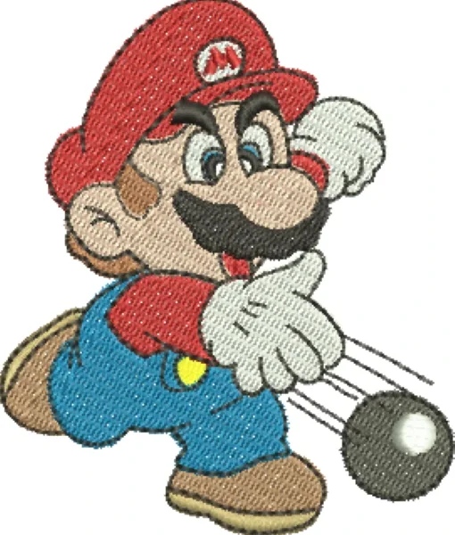 Visualização da matriz de bordado Super Mario 03