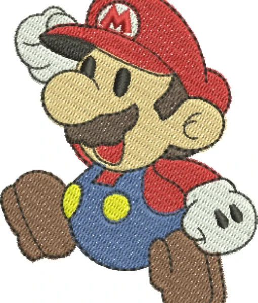 Visualização da matriz de bordado Super Mario 17