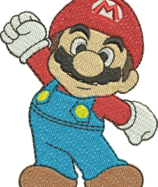Visualização da matriz de bordado Super Mario 18