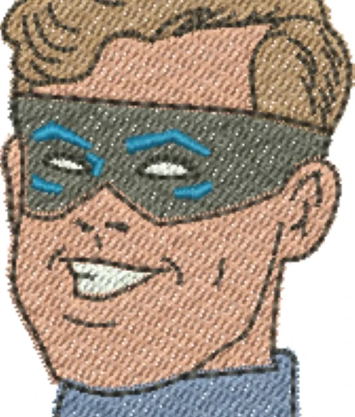 Visualização da Matriz de Bordado Space Ghost Jace