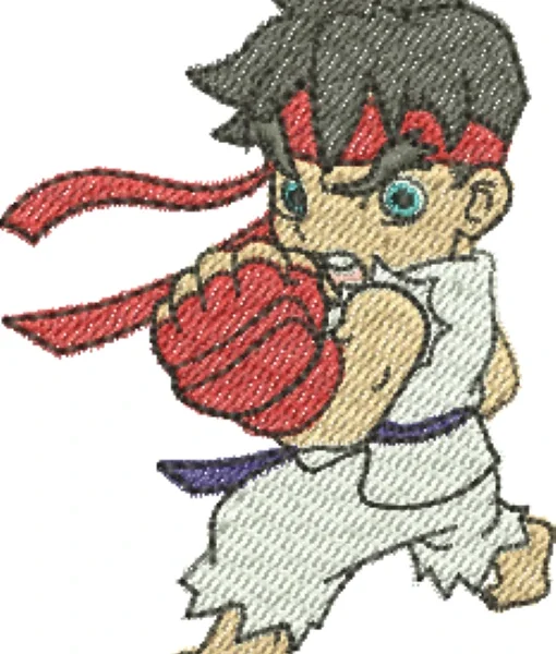 Visualização da Matriz de Bordado Ryu 03
