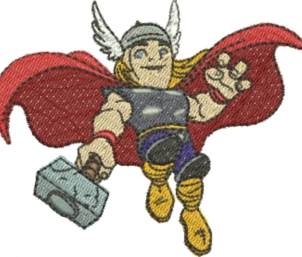 Visualização da Matriz de Bordado Thor 01