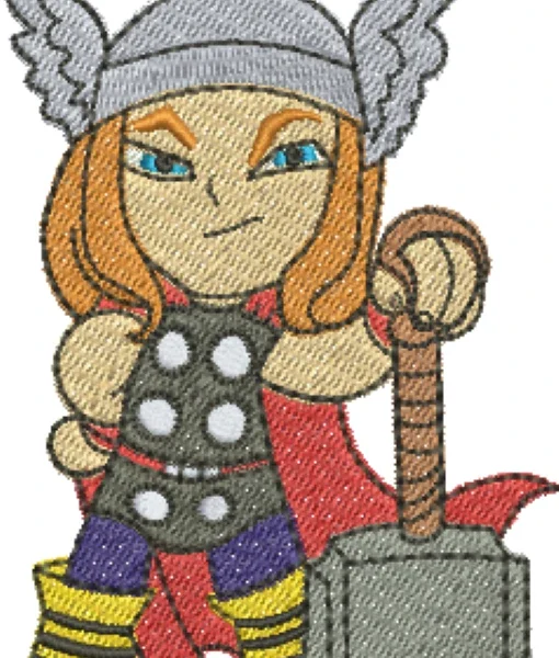 Visualização da Matriz de Bordado Thor 02