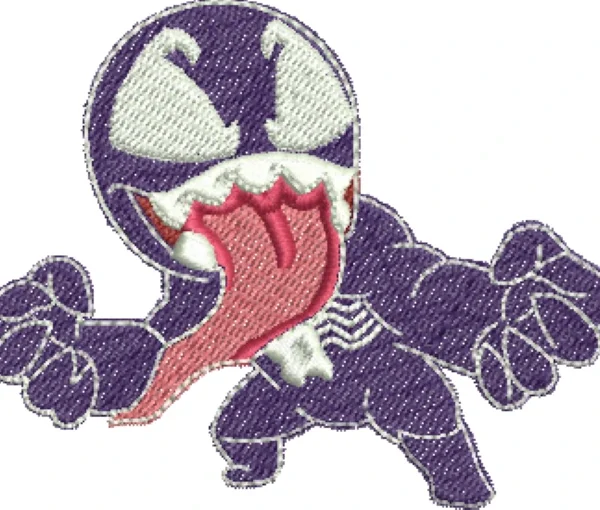 Visualização da Matriz de Bordado Venom 02