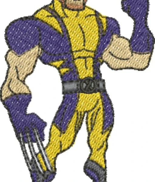 Visualização da Matriz de Bordado Wolverine 04
