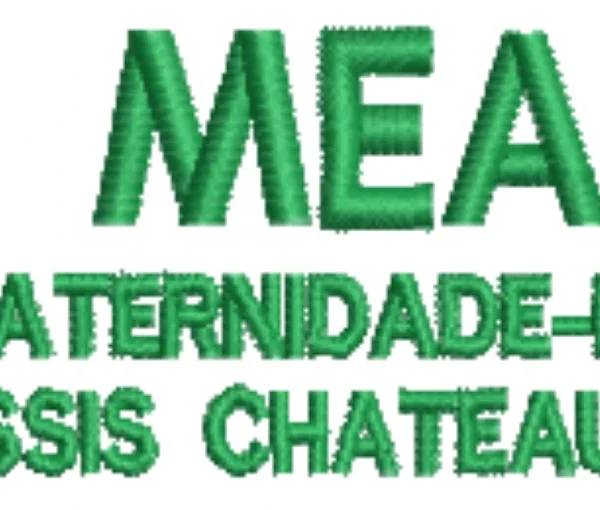 Visualização da matriz de bordado MEAC