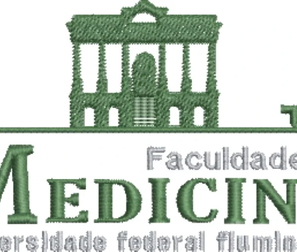 Visualização da matriz de bordado Medicina - UFF