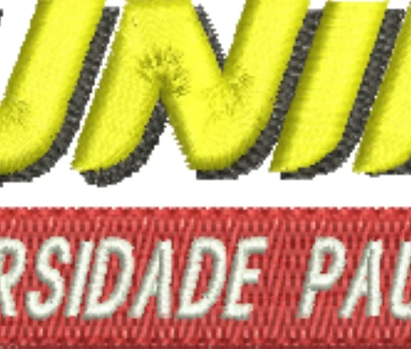 Visualização da matriz de bordado UNIP