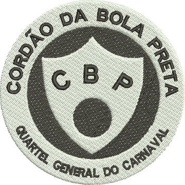 Matriz de bordado Cordão da Bola Preta