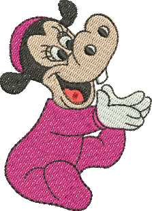 matriz de bordado Clarabela bebê 103