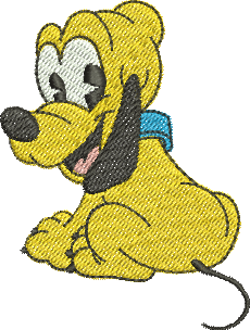 matriz de bordado Pluto Bebê 113