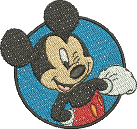 matriz de bordado Mickey Mouse 238