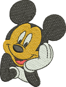 matriz de bordado Mickey Mouse 241